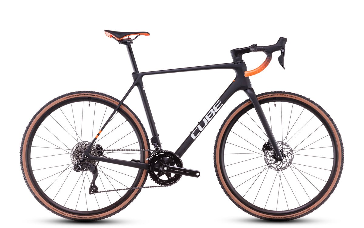 CUBE Cross Race C:62 Pro in carbon/orange – Seitenansicht